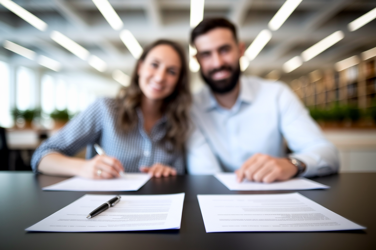 couple-dos-table-bureau-documents