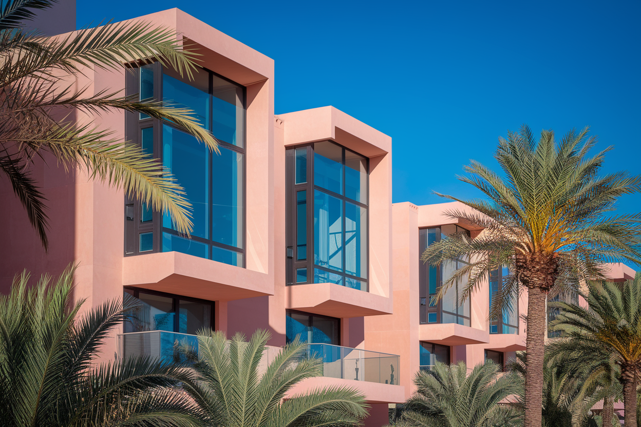 immeuble-moderne-marrakech-facade-palmiers