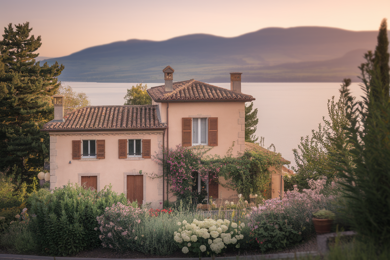 maison-aixlesbains-jardin-fleuri-lac