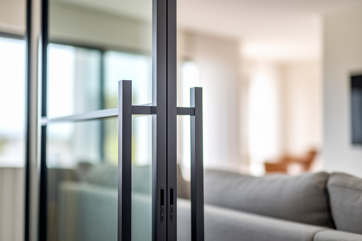 salon-moderne-porte-coulissante-ouverte