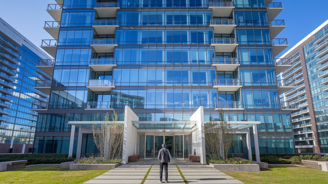 batiment-condominium-moderne-facade-vitree