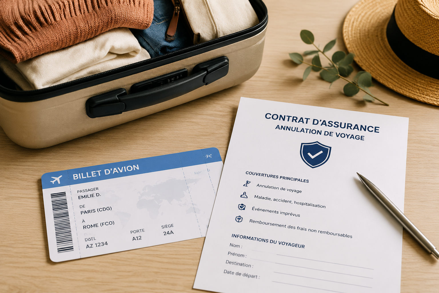 Assurance annulation de voyage : couvrir le séjour que vous ne partirez peut-être pas